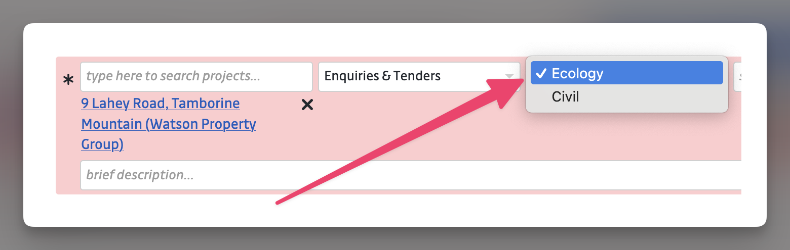 Timesheets - E&T with department